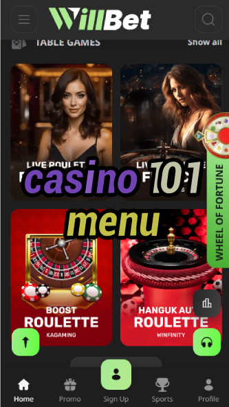 Casino 101 Menu - Dining Options at Top Casino Resorts-casinoorder.vip