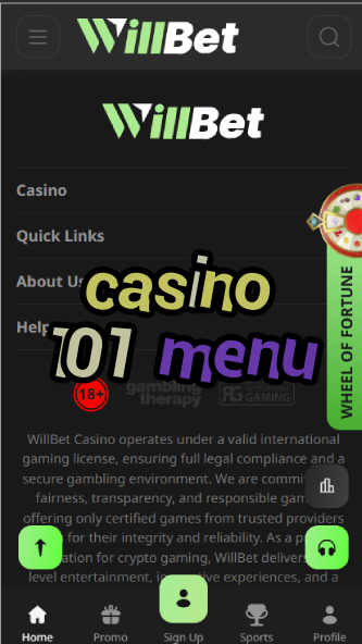 Casino 101 Menu - Dining Options at Top Casino Resorts-casinoorder.vip